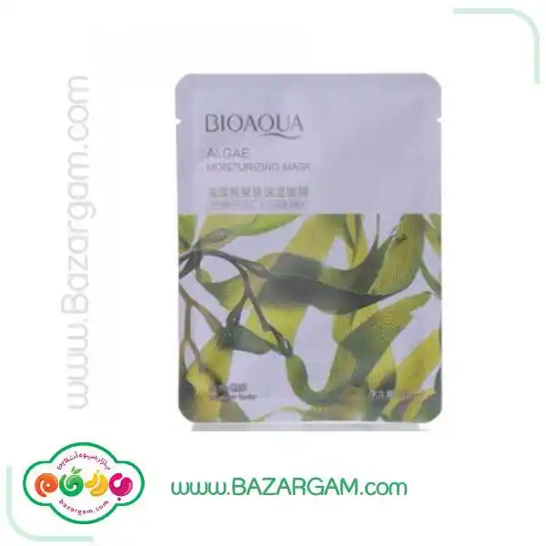 ماسک صورت حوله ای 25گرمی bioaqua جلبک دریایی