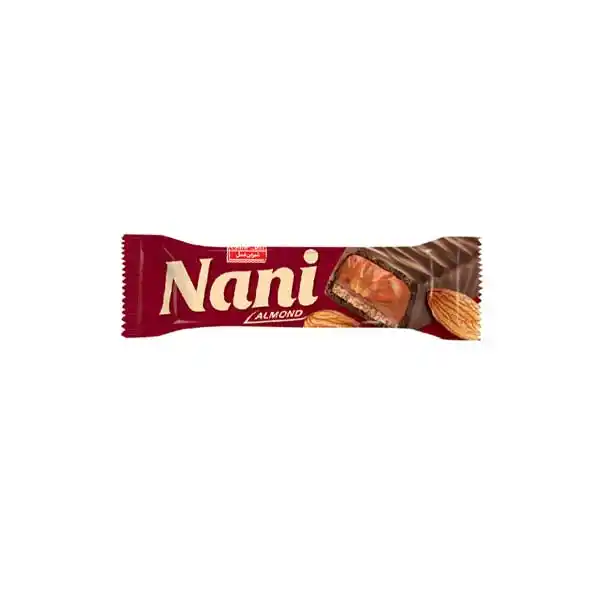 شکلات کارامل با مغز بادام نانی 40 گرم