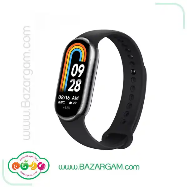 مچ بند هوشمند شیائومی مدل Mi Band 8 مشکی