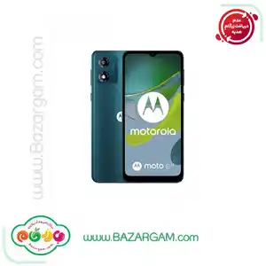گوشی موبایل موتورولا مدل Moto E13 دو سیم کارت  ظرفیت 64 گیگابایت سبز رم 2 گیگابایت