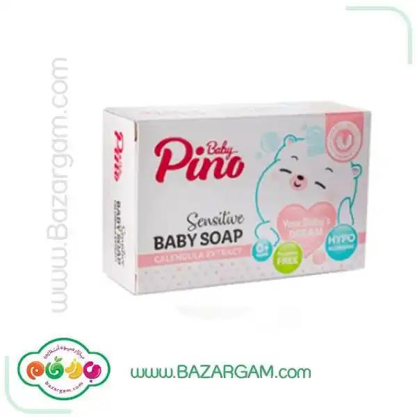 صابون کودک و نوزاد مناسب پوستهای حساس پینو بی بی 100 گرمی