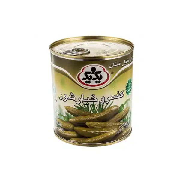 خیارشور ممتاز قوطی 770گرمی یک و یک