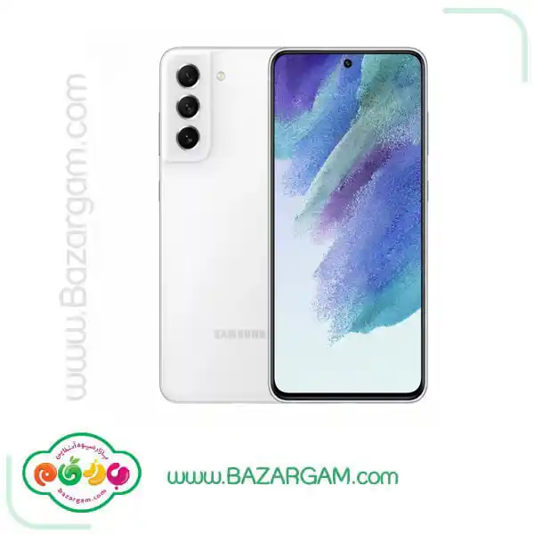 گوشی موبایل سامسونگ مدل Galaxy S21 FE دو سیم‌ کارت ظرفیت 256 گیگابایت و رم 8 گیگابایت سفید