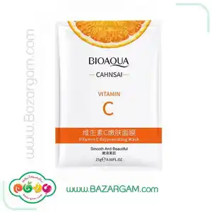 ماسک حوله ای عصاره ویتامین سی bioaqua