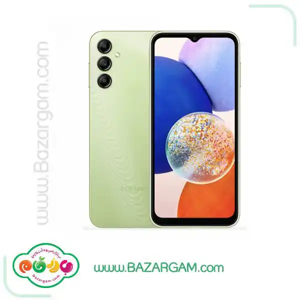 گوشی موبایل سامسونگ مدل Galaxy A14 دو سیم کارت ظرفیت 64 گیگابایت و رم 4 گیگابایت سبز