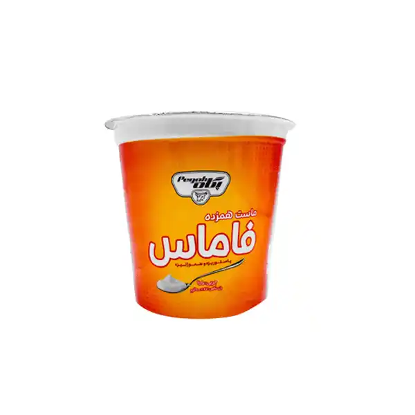 ماست همزده 1600 گرمی 5% چربی فاماس پگاه