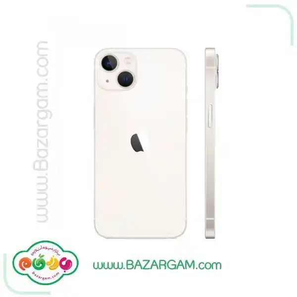 گوشی موبایل اپل مدل iphone13 CH دو سیمکارت ظرفیت 128 گیگابایت و رم 4 گیگابایت سفید-active