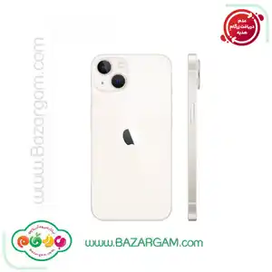 گوشی موبایل اپ�ل مدل iphone13 CH دو سیمکارت ظرفیت 128 گیگابایت و رم 4 گیگابایت سفید-active