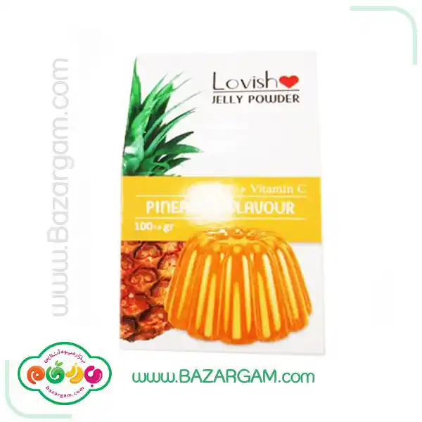 پودر ژله آناناس Lovish