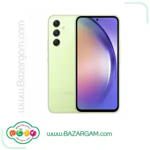 گوشی موبایل سامسونگ مدل Galaxy A54 5G دو سیم کارت ظرفیت 128 گیگابایت و رم 8 گیگابایت لیمویی