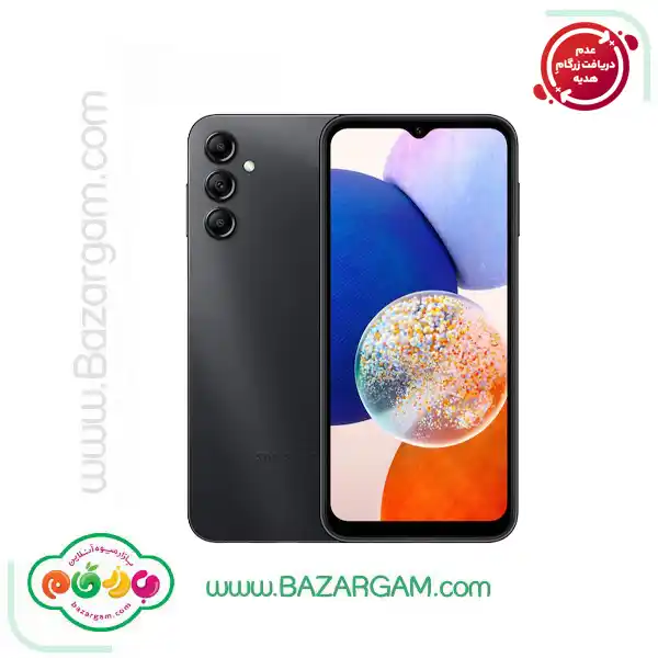 گوشی موبایل سامسونگ مدل Galaxy A14 دو سیم کارت ظرفیت 128 گیگابایت و رم 4 گیگابایت مشکی