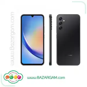 گوشی موبایل سامسونگ مدل Galaxy A34 5G دو سیم کارت ظرفیت 128 گیگابایت و رم 8 گیگابایت مشکی