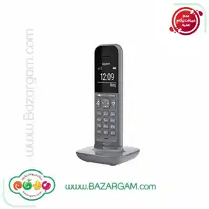 گوشی تلفن بی سیم گیگاست مدل CL390 خاکستری