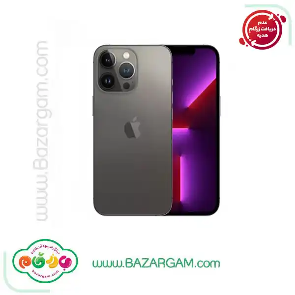 گوشی موبایل اپل مدل iphone13 Pro LLA تک سیمکارت ظرفیت 256 گیگابایت و رم 6 گیگابایت مشکی-active