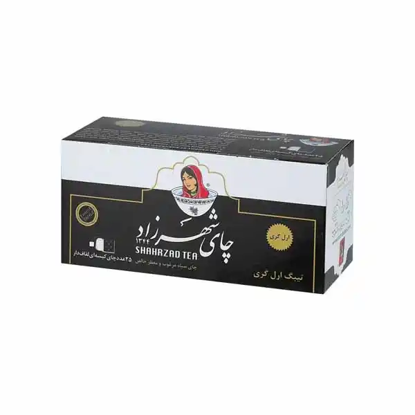 تی بگ ارل گری لفاف دار 25 عددی شهرزاد