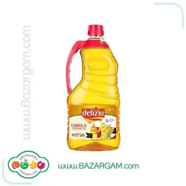 روغن ذرت کانولا Delizio 1/8 لیتری