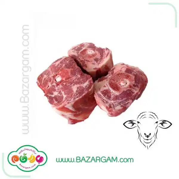 گوشت گردن گوسفند منجمد بسته بندی تنظیم بازار 3 کیلوگرمی