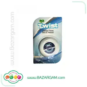 نخ دندان مدل Mint And Waxed تویست