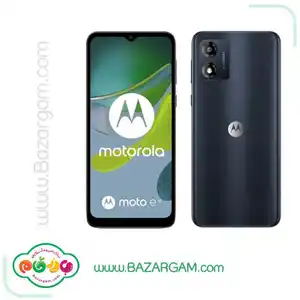 گوشی موبایل موتورولا مدل Moto E13 دو سیم کارت  ظرفیت 64 گیگابایت مشکی رم 2 گیگابایت