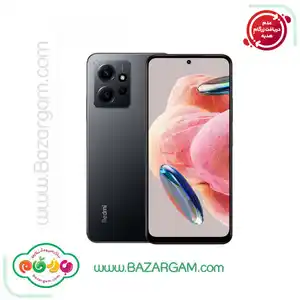 گوشی موبایل شیائومی مدل Redmi Note 12 4G دو سیم کارت ظرفیت 128 گیگابایت و رم 8 گیگابایت خاکستری