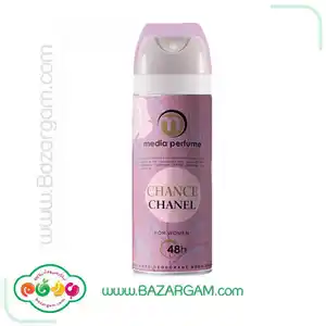 اسپری خوشبو کننده بدن زنانه مدل Chanel Chance مدیا 200 میلی لیتر