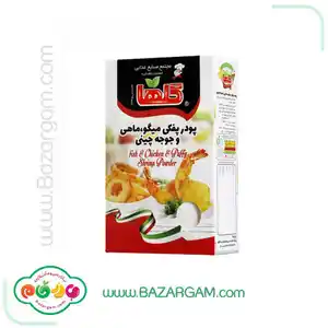 پودر سوخاری میگو ماهی و جوجه چینی گلها 200 گرمی