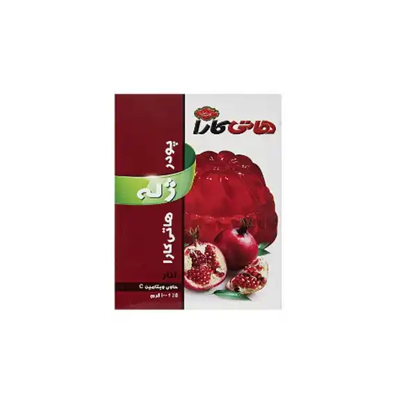 پودر ژله انار  هاتی کارا 100 گرمی