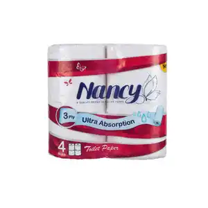دستمال توالت 4 قلو نانسی