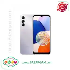 گوشی موبایل سامسونگ مدل Galaxy A14 دو سیم کارت ظرفیت 128 گیگابایت و رم 4 گیگابایت سیلور