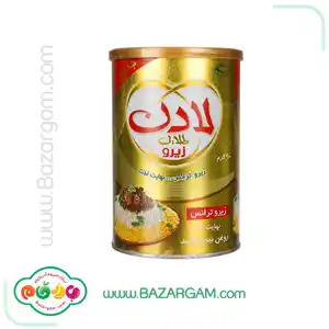 روغن جامد زیرو لادن طلایی 900 گرمی