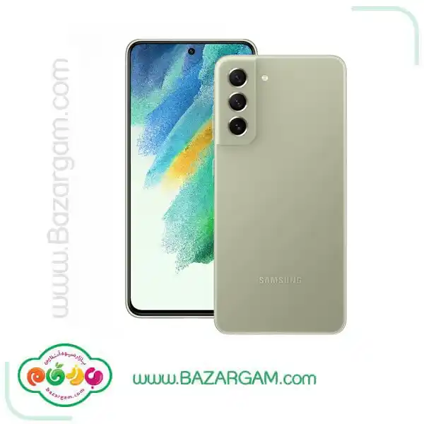 گوشی موبایل سامسونگ مدل Galaxy S21 FE دو سیم‌ کارت ظرفیت 256 گیگابایت و رم 8 گیگابایت زیتونی