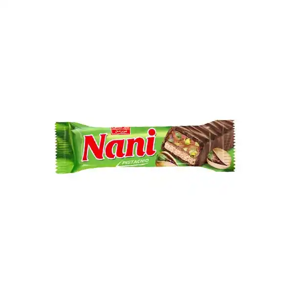 شکلات کارامل با مغز پسته نانی 40 گرم