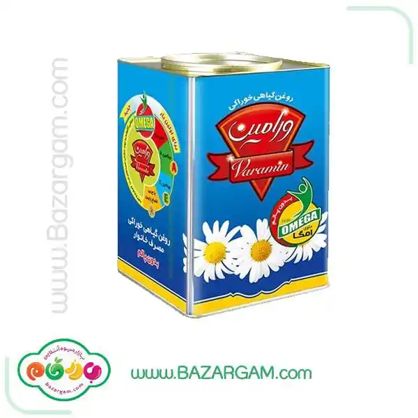 روغن گیاهی خوراکی ورامین 4500 گرمی