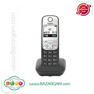 گوشی تلفن بی سیم گیگاست مدل A690 Duo مشکی