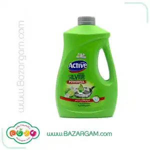 مایع ظرفشویی سیلور سبز اکتیو 2 کیلو�گرمی