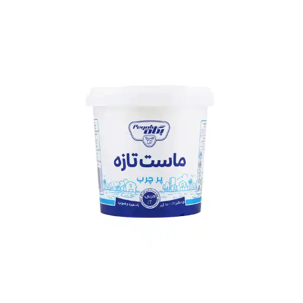 ماست تازه سطلی پرچرب 1250 گرمی پگاه