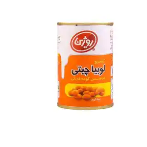 کنسرو لوبیا چیتی 400 گرمی روژین