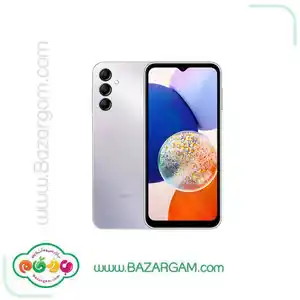 گوشی موبایل سامسونگ مدل Galaxy A14 دو سیم کارت ظرفیت 128 گیگابایت و رم 4 گیگابایت سیلور