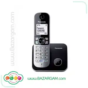 گوشی تلفن بی سی�م پاناسونیک مدل KX-TG6811 مشکی