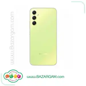 گوشی موبایل سامسونگ مدل Galaxy A34 5G دو سیم کارت ظرفیت 128 گیگابایت و رم 8 گیگابایت لیمویی