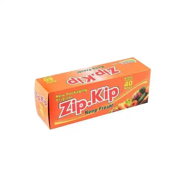 زیپ کیپ سایز 18*20 40عددی کلین