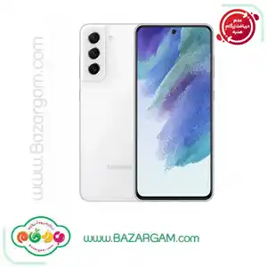 گوشی موبایل سامسونگ مدل Galaxy S21 FE دو سیم‌ کارت ظرفیت 256 گیگابایت و رم 8 گیگابایت سفید