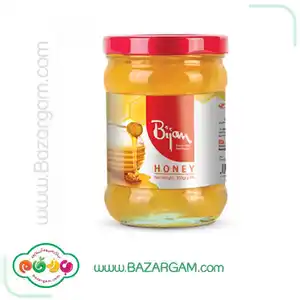 عسل شیشه طبیعی بیژن 300 گرمی