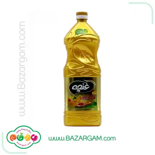 روغن مایع سرخ کردنی ویژه غنچه 1350 گرمی