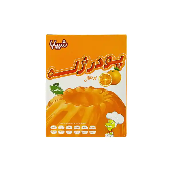 پودر ژله پرتقال شیبابا 100 گرمی