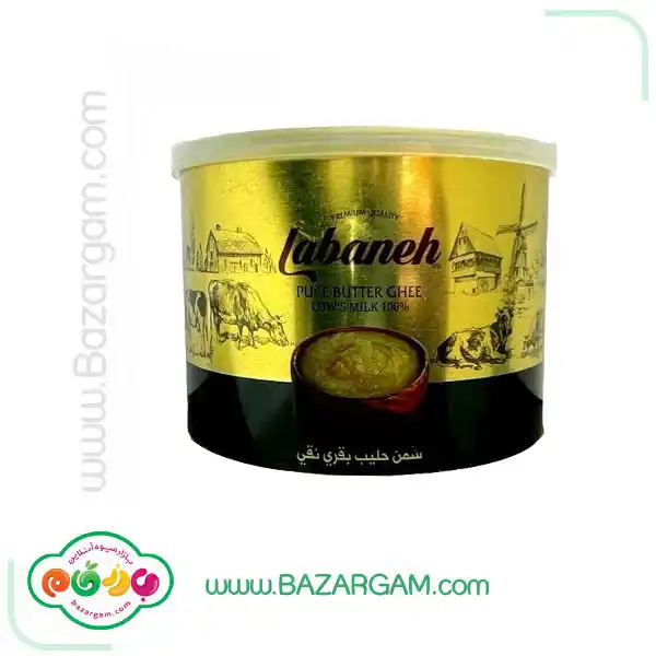 روغن حیوانی قوطی لبنه 400 گرمی