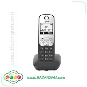گوشی تلفن بی سیم گیگاست مدل A690 Duo مشکی