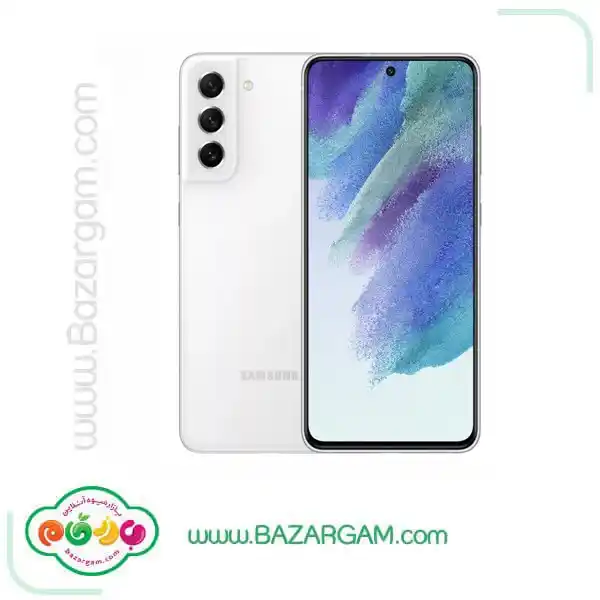 گوشی موبایل سامسونگ مدل Galaxy S21 FE دو سیم‌ کارت ظرفیت 256 گیگابایت و رم 8 گیگابایت سفید