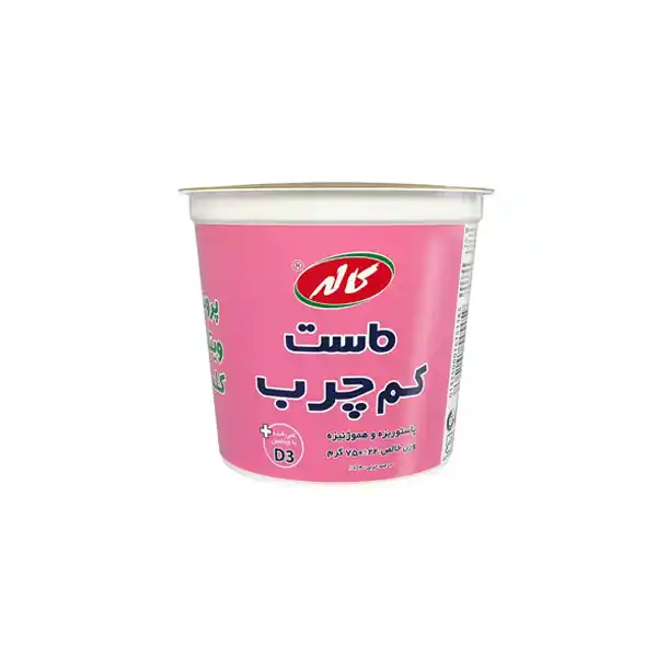 ماست تابستان کم چرب 750 گرمی شیرینک کاله