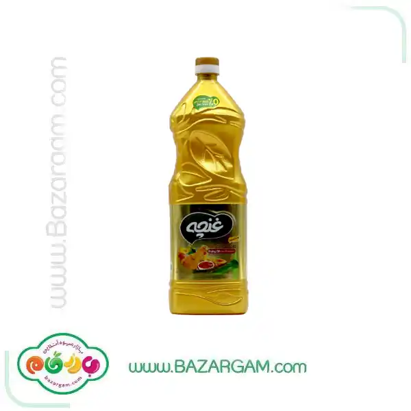 روغن مایع سرخ کردنی ویژه غنچه 1350 گرمی